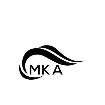 MKA letter logo. MKA blue image. MKA Monogram logo design for entrepreneur and business. MKA best icon.
