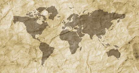 map paper background	