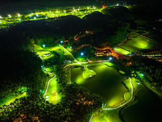 Golden moments on the golf course