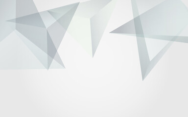 Transparent Triangle Technology Vector  Gray
