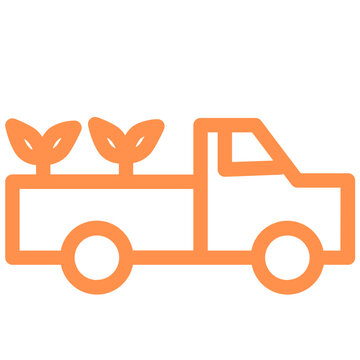recommend clip art: logistics harvest outline icon