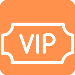 vip vip ticket icon
