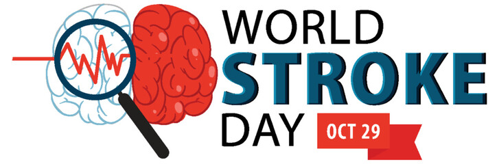 World Stroke Day Banner Design