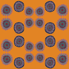 seamless pattern with circles