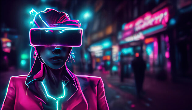 City In Virtual Reality