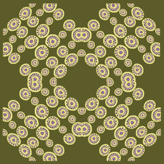 seamless pattern with flowers