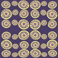 seamless pattern with circles