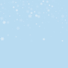 Snowfall overlay christmas background. Subtle