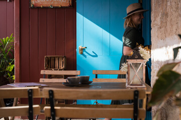 Obraz premium Outdoor setting