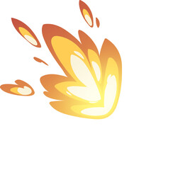 Fototapeta premium Explosion bomb