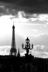 Obraz premium Eiffel Tower in Paris, France