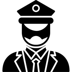 Captain Of Ship Icon