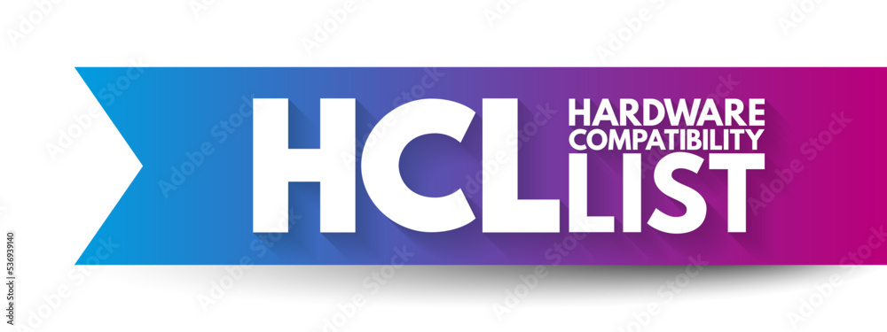 Poster hcl - hardware compatibility list is a database of hardware models and their compatibility with a ce