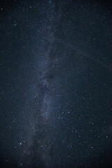 Obraz premium The milky way on a dark starry night