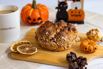 カフェハロウィン仕様