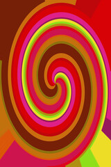 Abstract swirl pattern