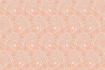 Butterfly wings. Seamless summer abstract pattern. 