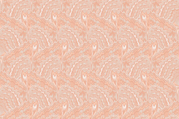 Butterfly wings. Seamless summer abstract pattern. 