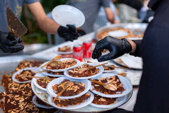 Konafa Arabic Sweets On A Wedding Occasion