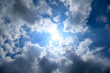 Fototapeta premium けだるい空の素材