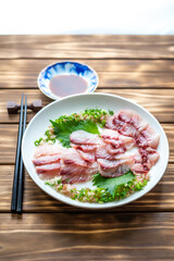 日本の刺し身