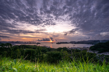 長崎の夕陽