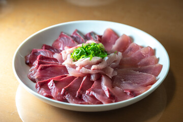 日本の刺し身　和食イメージ