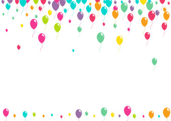 Cute Realistic Inflatable Ball Vector  White