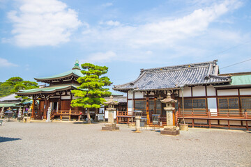 Obraz premium 香川県 総本山善通寺の風景 