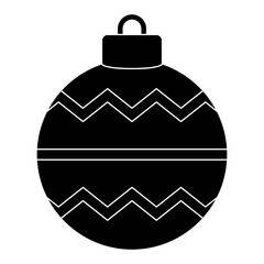 Christmas Ball isolated on white background