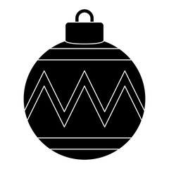 Obraz premium Christmas Ball isolated on white background