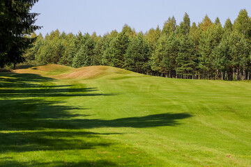 landscape view of golf course