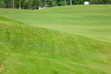 landscape view of golf course