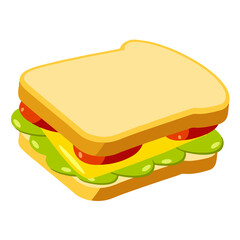 sandwich with ham