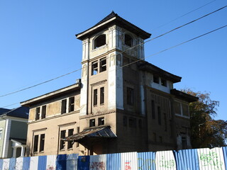 abandoned house in amalienau, kaliningrad, russia