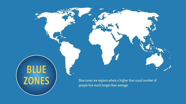 The blue zones of longevity where people live longer than the rest of the world	