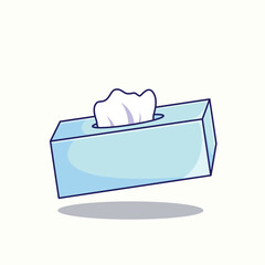 mock up vector tissue box Template Stock Illustrations