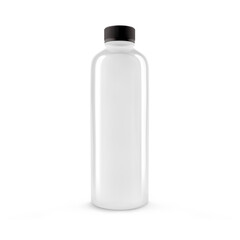 Water bottle modern transparent
