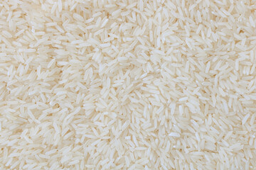 Jasmine rice. Food background.
