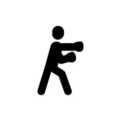 Boxing icon design template vector illustration