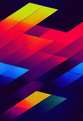 Fototapeta premium Repeating tile of squares