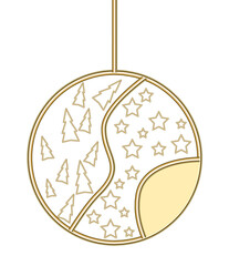 choinka świąteczna święta boże narodzenie nowy rok gwiazdka srebrna 3d mieniąca metal błyszczeć luksus złoty żółty dekoracja - obrazy, fototapety, plakaty