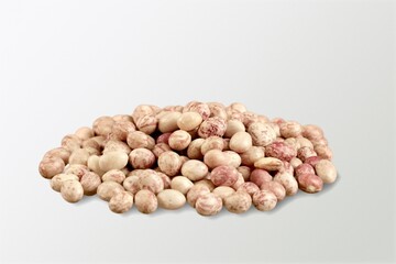 Set of beans for cooking food on the desk