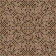 Abstract geometric pattern. A seamless background, vintage texture.	