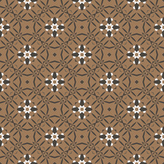 Fototapeta premium Abstract geometric pattern. A seamless background, vintage texture. 