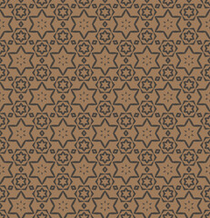 Abstract geometric pattern. A seamless background, vintage texture.	