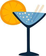 Cocktail. Illustration