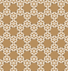 Abstract geometric pattern. A seamless background, vintage texture.	