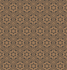 Abstract geometric pattern. A seamless background, vintage texture.	