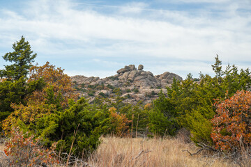 Wichita Mountains Wildlife Refuge in Oklahoma